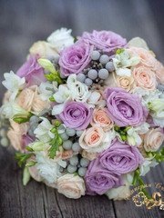 Классический круглый name от Студия декора и флористики Империя Счастья 1