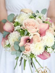 Классический круглый name от Студия декора и флористики Империя Счастья 1