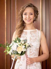 Локоны / Локоны на один бок от Свадебный стилист Аманова Ольга 1