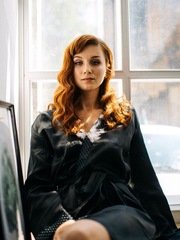 Волны, Локоны / Локоны на один бок, Распущенные от Свадебный стилист Аманова Ольга 2