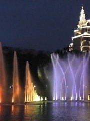 Шоу фонтанов на свадьбу от  1