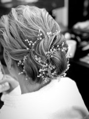 Высокие / Собранные, Пучок, С аксессуарами / Цветами / Фатой от Свадебный стилист Наталья Сильвер 2