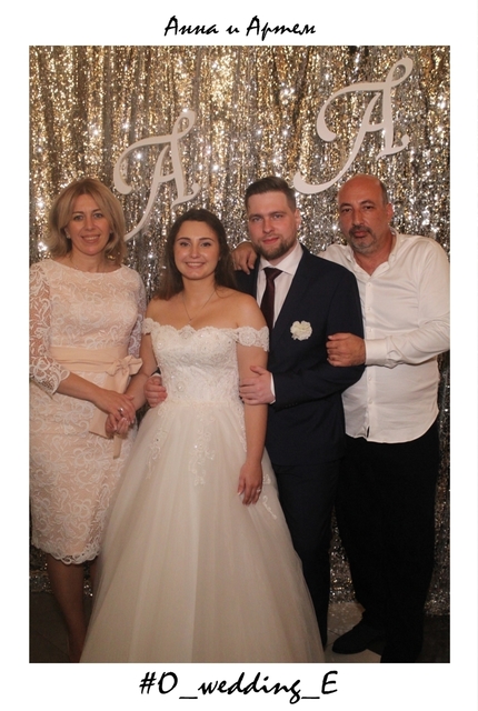 Селфи-зеркало на свадьбу Анны и Артёма на свадьбу от Speculum - не просто селфи 2