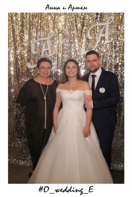 Селфи-зеркало на свадьбу Анны и Артёма на свадьбу от Speculum - не просто селфи 3