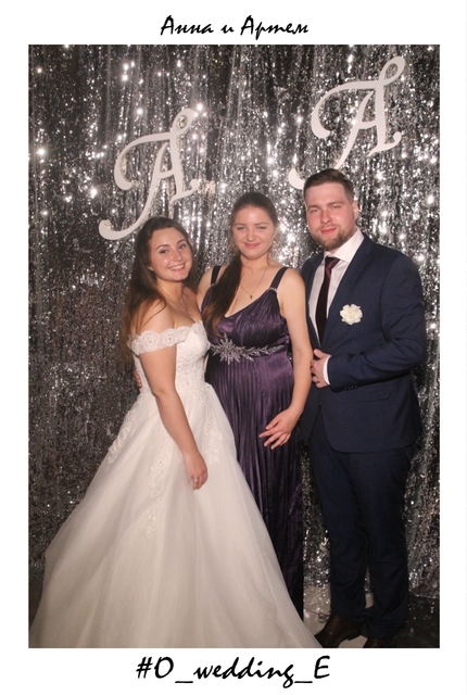 Селфи-зеркало на свадьбу Анны и Артёма на свадьбу от Speculum - не просто селфи 5