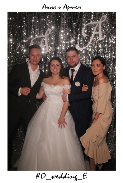 Селфи-зеркало на свадьбу Анны и Артёма на свадьбу от Speculum - не просто селфи 7