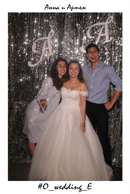 Селфи-зеркало на свадьбу Анны и Артёма на свадьбу от Speculum - не просто селфи 9