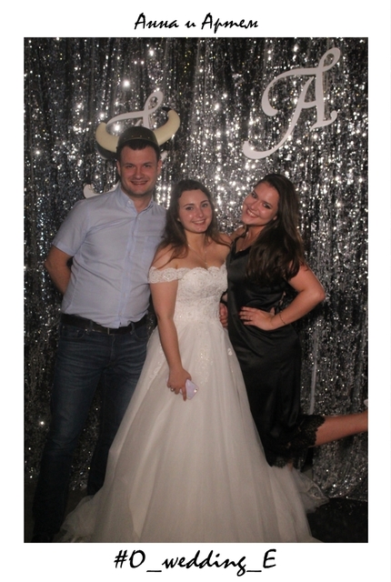 Селфи-зеркало на свадьбу Анны и Артёма на свадьбу от Speculum - не просто селфи 11