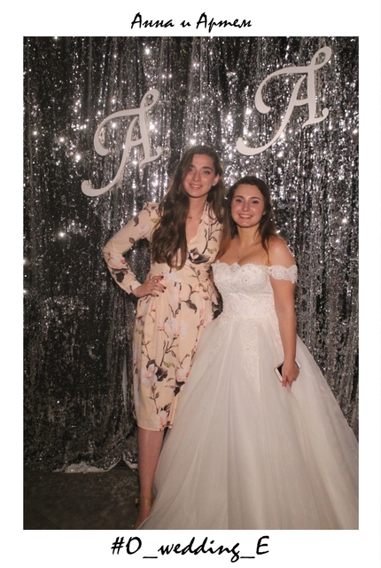 Селфи-зеркало на свадьбу Анны и Артёма на свадьбу от Speculum - не просто селфи 13