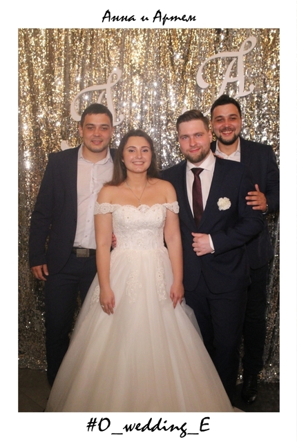 Селфи-зеркало на свадьбу Анны и Артёма на свадьбу от Speculum - не просто селфи 16