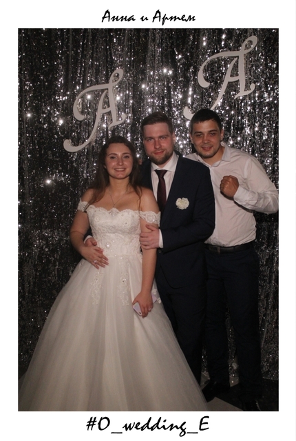 Селфи-зеркало на свадьбу Анны и Артёма на свадьбу от Speculum - не просто селфи 17