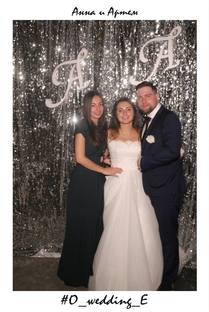 Селфи-зеркало на свадьбу Анны и Артёма на свадьбу от Speculum - не просто селфи 18