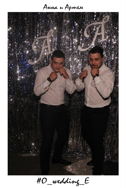 Селфи-зеркало на свадьбу Анны и Артёма на свадьбу от Speculum - не просто селфи 20