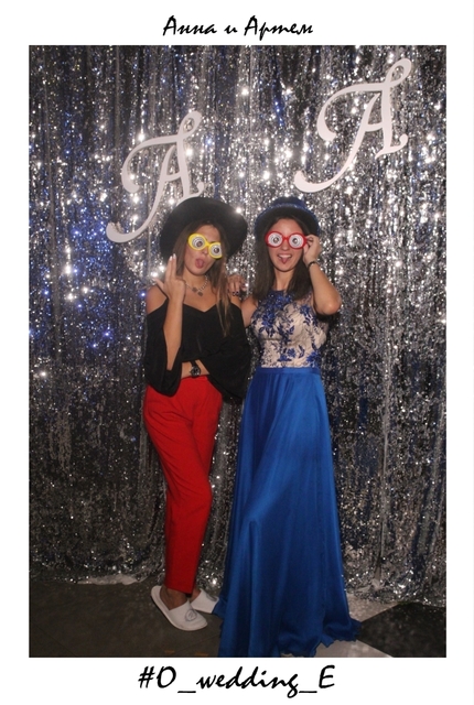 Селфи-зеркало на свадьбу Анны и Артёма на свадьбу от Speculum - не просто селфи 22