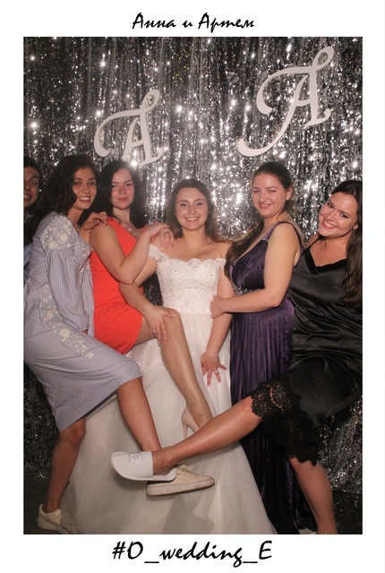 Селфи-зеркало на свадьбу Анны и Артёма на свадьбу от Speculum - не просто селфи 23