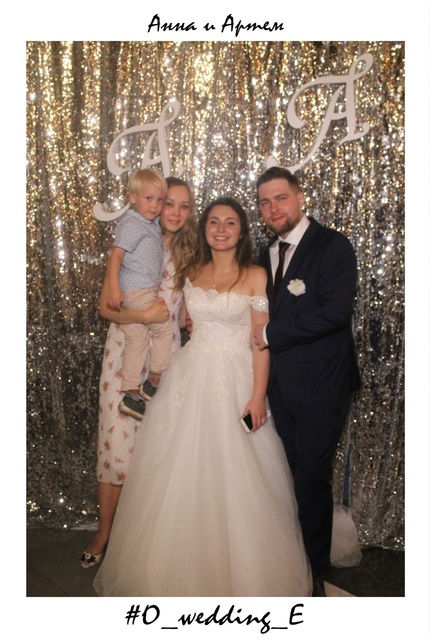 Селфи-зеркало на свадьбу Анны и Артёма на свадьбу от Speculum - не просто селфи 25