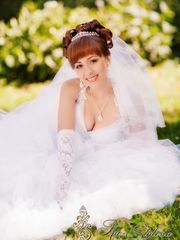 Высокие / Собранные, С аксессуарами / Цветами / Фатой от Свадебный стиль от Елены Катасоновой 2