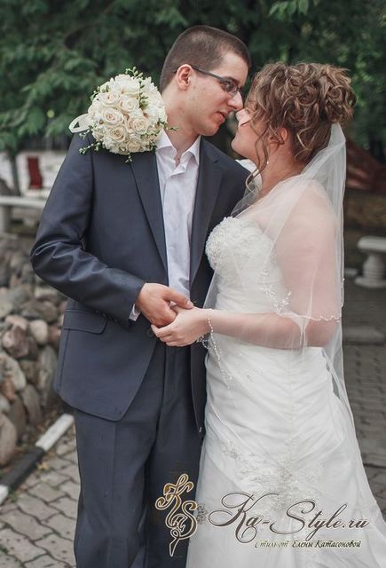 Высокие / Собранные, С аксессуарами / Цветами / Фатой от Свадебный стиль от Елены Катасоновой 2