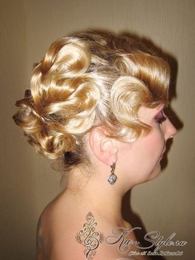 Волны от Свадебный стиль от Елены Катасоновой 2