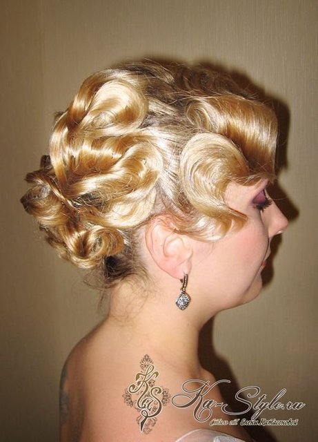 Волны от Свадебный стиль от Елены Катасоновой 2