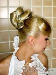 Пучок от Свадебный стиль от Елены Катасоновой 2