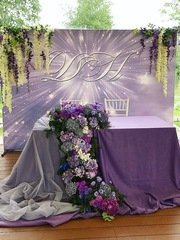 Президиум / Стол молодоженов в Классика от  1