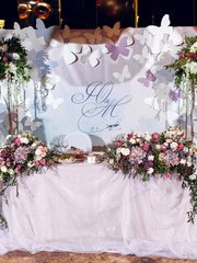 Президиум / Стол молодоженов в Классика от  1