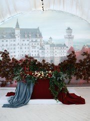 Президиум / Стол молодоженов в Классика, Осенняя, Тематический от  2