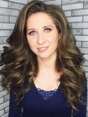 Локоны / Локоны на один бок, Распущенные от Свадебный стилист Кристина Тюпаева 2