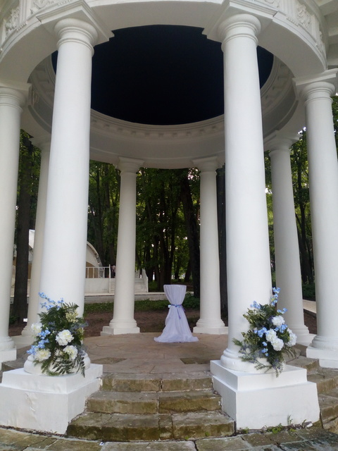 Классика, Весенняя / Летняя в Выездная регистрация, Шатер от Студия декора и флористики Flora Decor 24