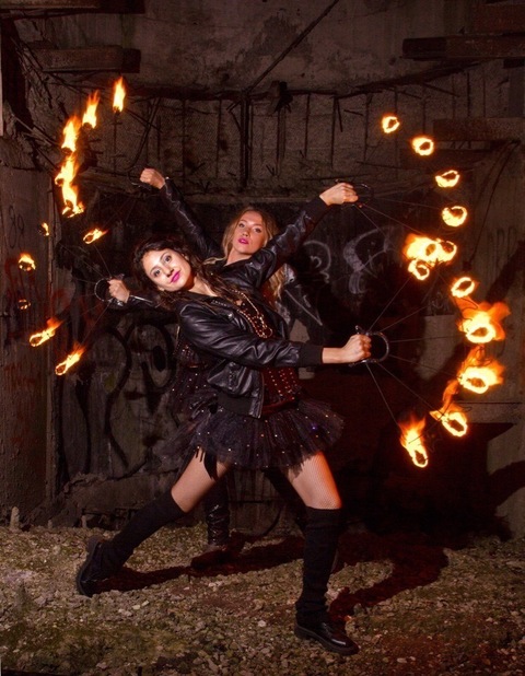 Фото огненного шоу на свадьбу от Лаборатория Огня 4