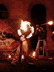 Кладовая солнца - огненное шоу на свадьбу от Лаборатория Огня 1