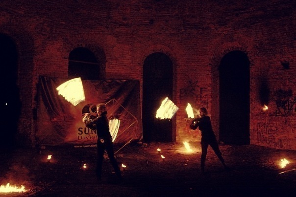 Кладовая солнца - огненное шоу на свадьбу от Лаборатория Огня 3