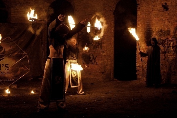 Кладовая солнца - огненное шоу на свадьбу от Лаборатория Огня 4