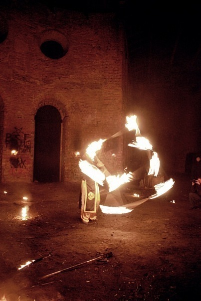 Кладовая солнца - огненное шоу на свадьбу от Лаборатория Огня 5