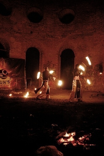 Кладовая солнца - огненное шоу на свадьбу от Лаборатория Огня 6