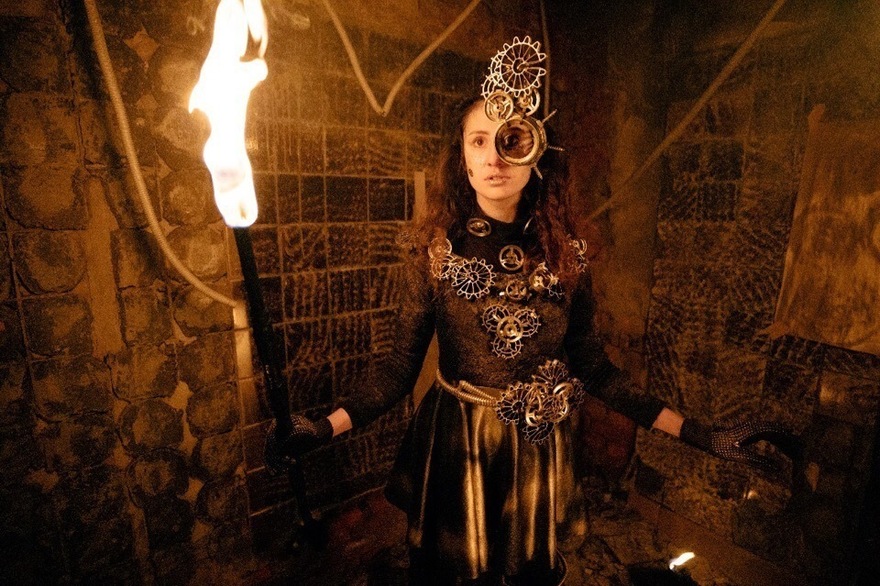 Фото огненного шоу на свадьбу от Лаборатория Огня 17