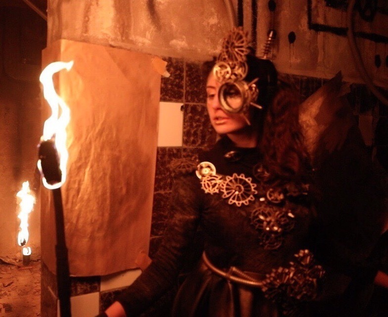 Фото огненного шоу на свадьбу от Лаборатория Огня 24