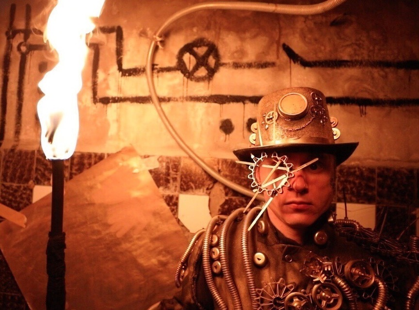 Фото огненного шоу на свадьбу от Лаборатория Огня 27