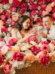 Президиум / Стол молодоженов в Классика от Студия декора Gogelia-Decor 1