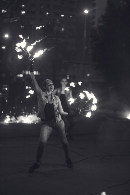 Огненное шоу Rock Fire Fest на свадьбу от Театр огня и света Ферро 4