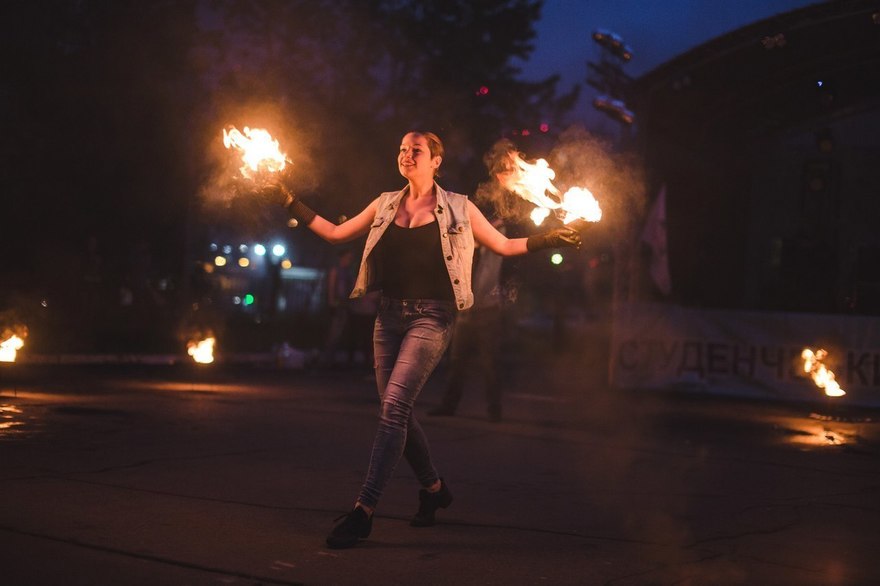 Огненное шоу Rock Fire Fest на свадьбу от Театр огня и света Ферро 7