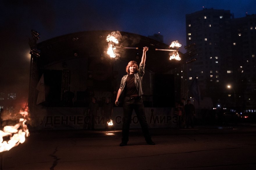 Огненное шоу Rock Fire Fest на свадьбу от Театр огня и света Ферро 15