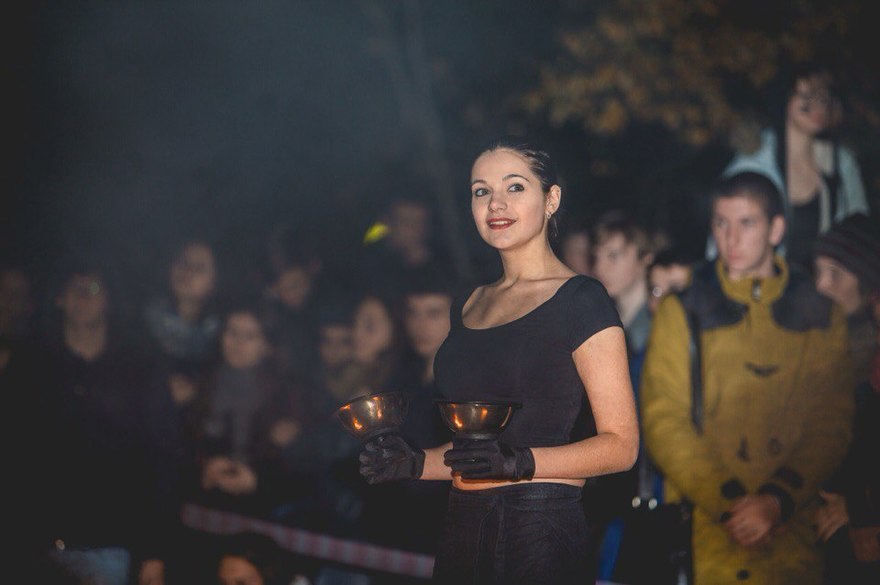 Огненное шоу в стиле Tribal на свадьбу от Театр огня и света Ферро 13