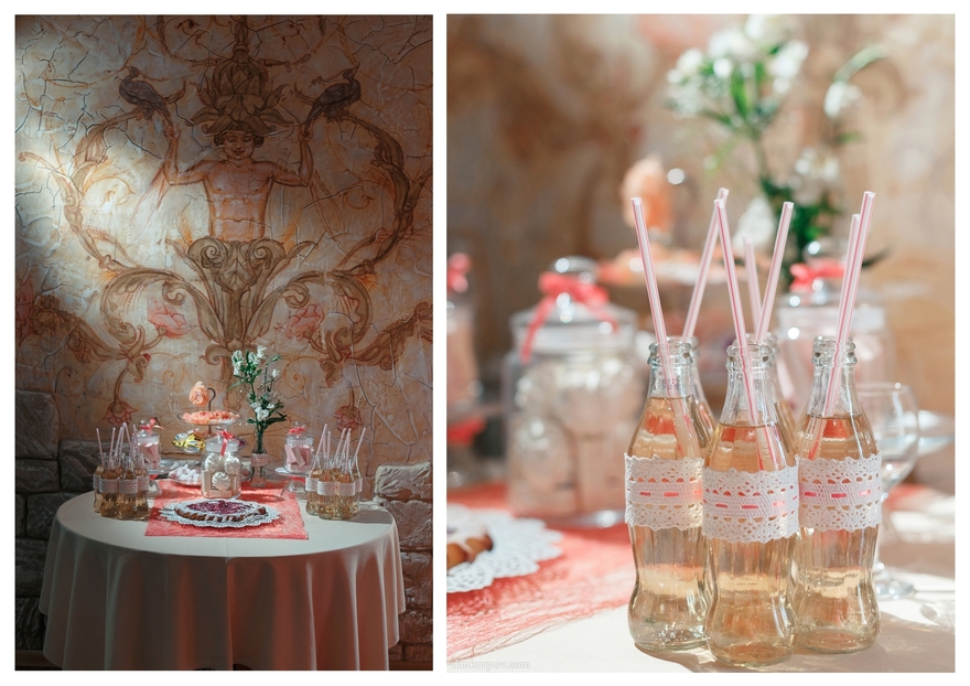 Шебби шик в Выездная регистрация, Ресторан / Банкетный зал от DEKOРАТОРИЯ 4