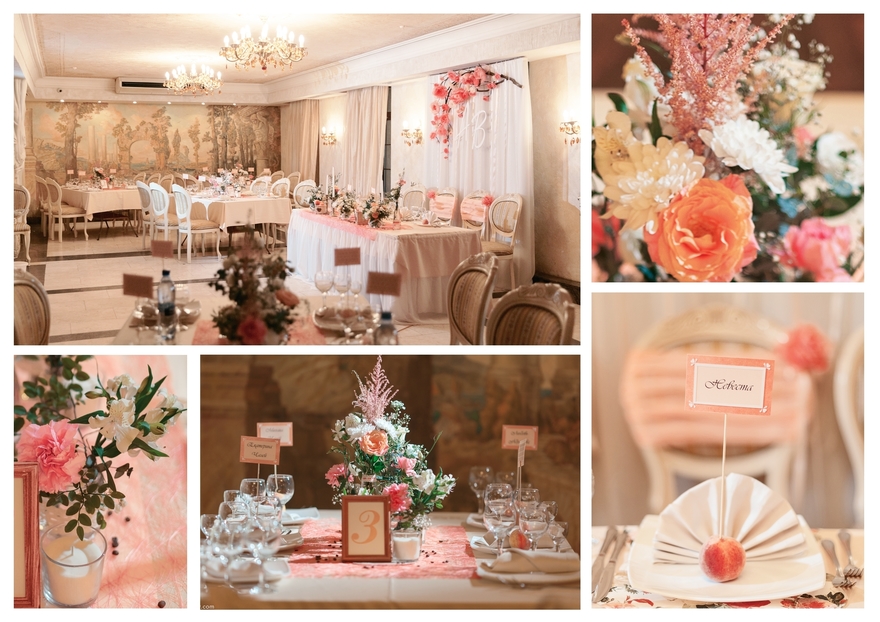 Шебби шик в Выездная регистрация, Ресторан / Банкетный зал от DEKOРАТОРИЯ 6