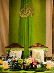 Президиум / Стол молодоженов в Эко от DEKOРАТОРИЯ 1