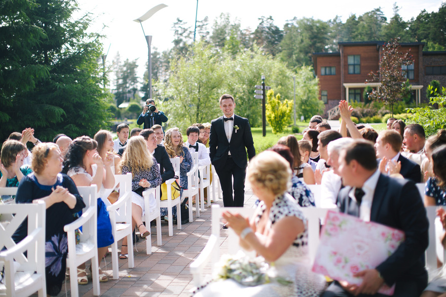 Свадьба Евгения и Марии от Свадебное агентство Белая Sказка 12