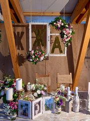 Президиум / Стол молодоженов в Тематический от Студия декора Абетель декор 2