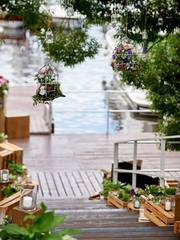 Столы и стулья гостей / Банкет в Весенняя / Летняя, Рустик от  1